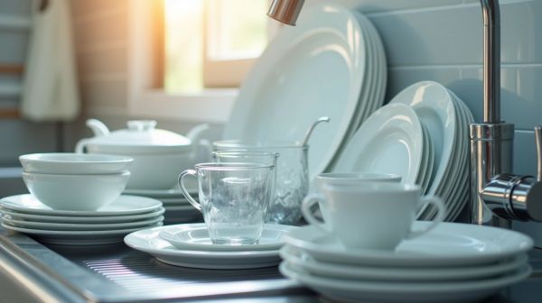 Les meilleurs produits de nettoyage pour une vaisselle impeccable